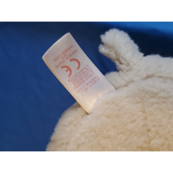 Velve Ty Rufus The Pug Stuffed Animal Puppy Dog Plush Toy Glitter Eyes 2016 - Picture 11 of 15